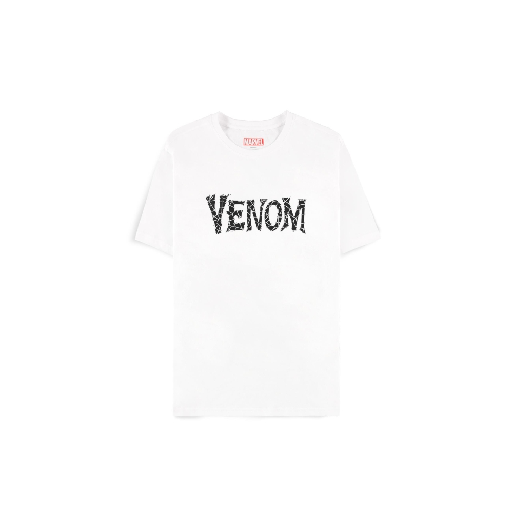 Marvel Venom - Logo Herren T-Shirt - Weiß